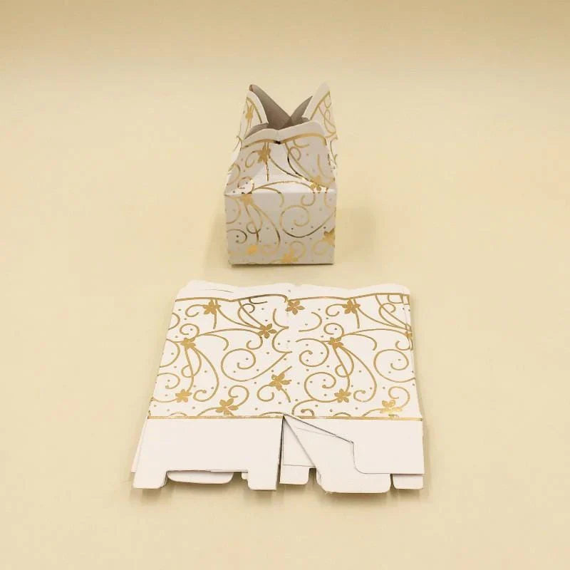 Bidh Box in Golden White design