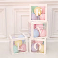 Balloons LOVE Box + Milky Mix Color 10 inches