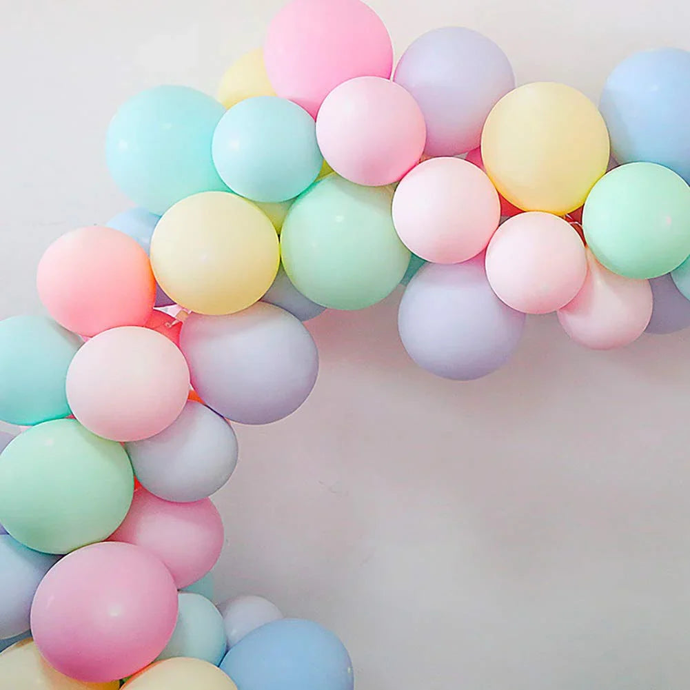 Balloons Milky Mix Color 10 inches ( 10 , 25, 50 or 100 balloons )